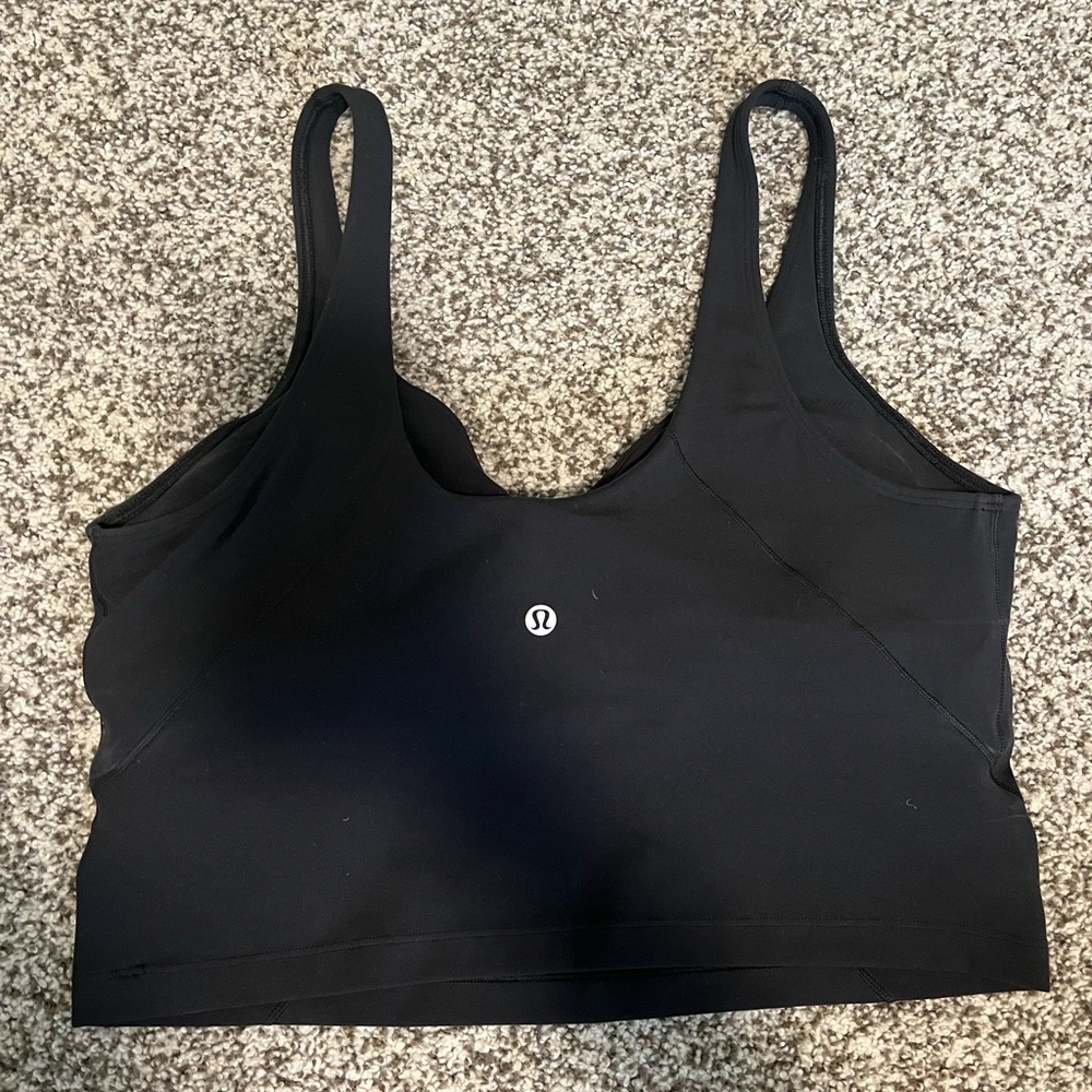 💕SOLD ON ANOTHER APP!!💕 Lululemon Black Align Tank